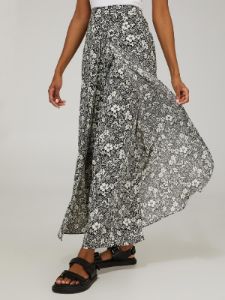 High Rise Printed Wide Leg Palazzo Pant sold by Suzy Shier