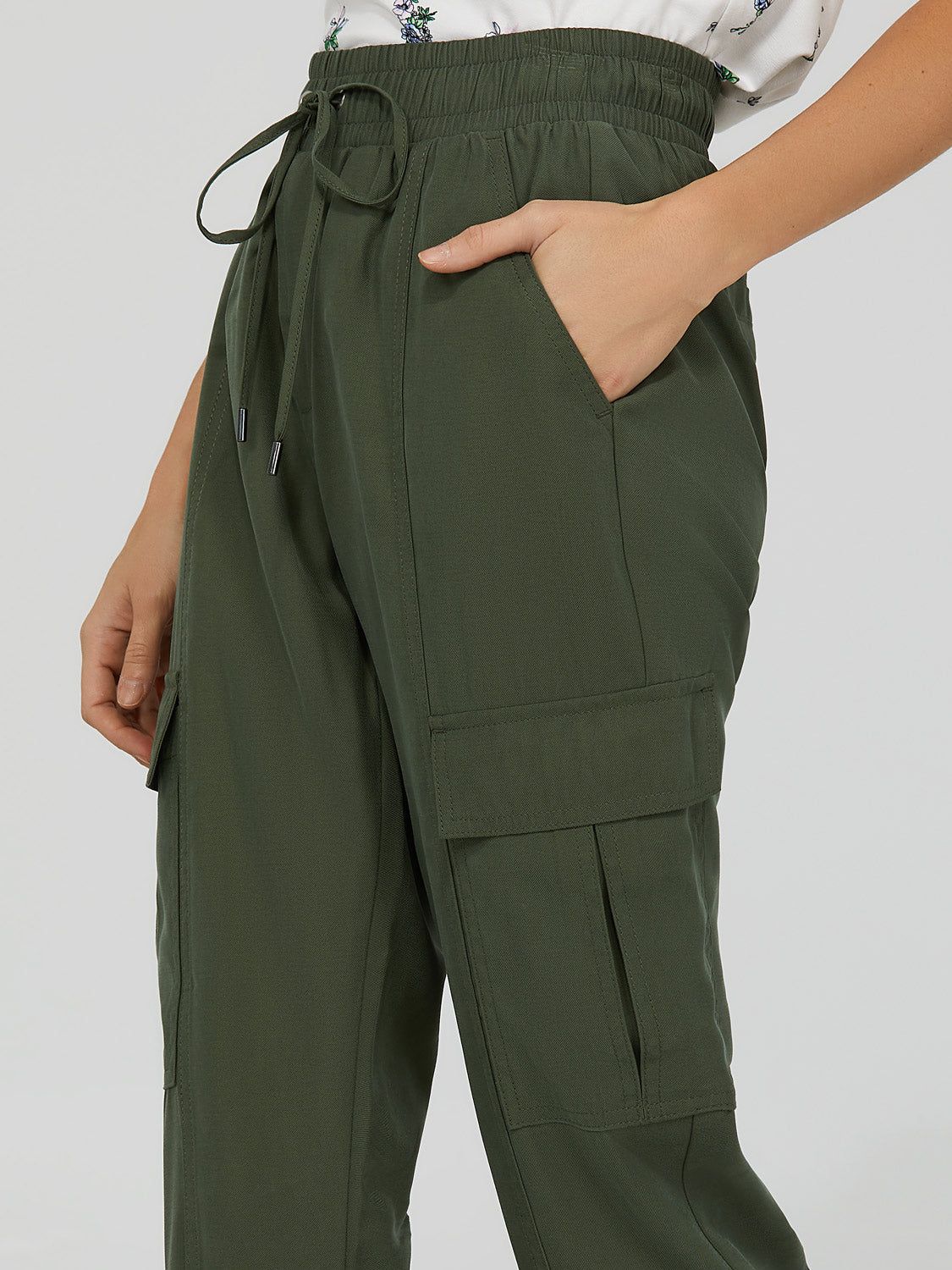 Cargo Jogger Pocket Pants sold by Suzy Shier product image thumbnail 4