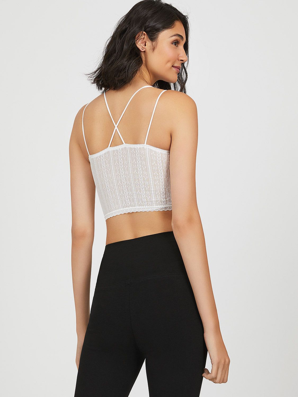 Padded Lace Tank Top sold by Suzy Shier product image thumbnail 4