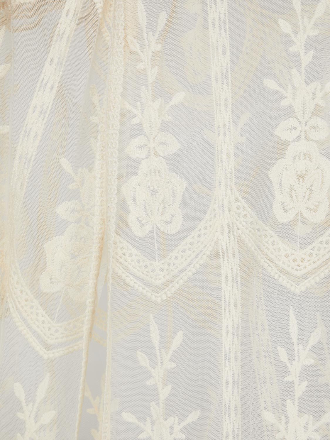 Embroidered Mesh Midi Kimono sold by Suzy Shier product image thumbnail 6