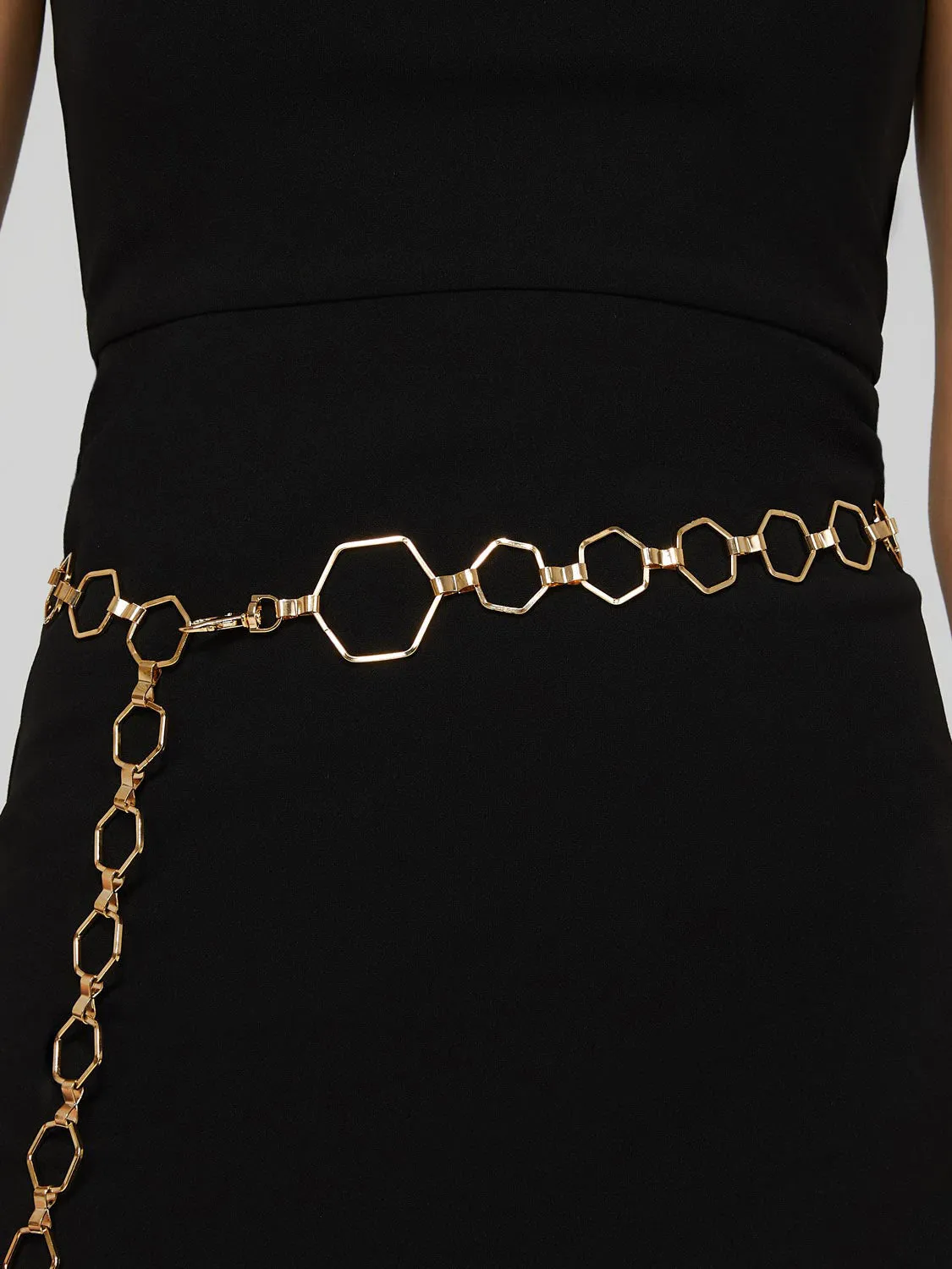 Gold Chain Belt sold by Suzy Shier