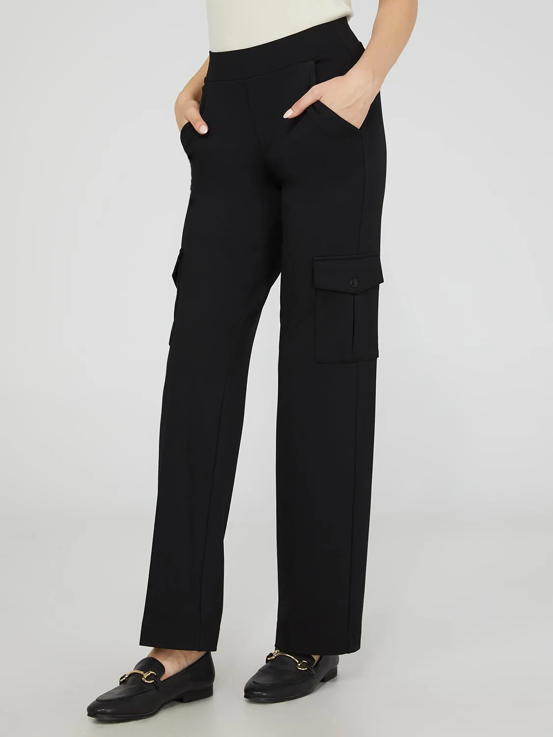 Straight Leg Cargo Pants sold by Suzy Shier