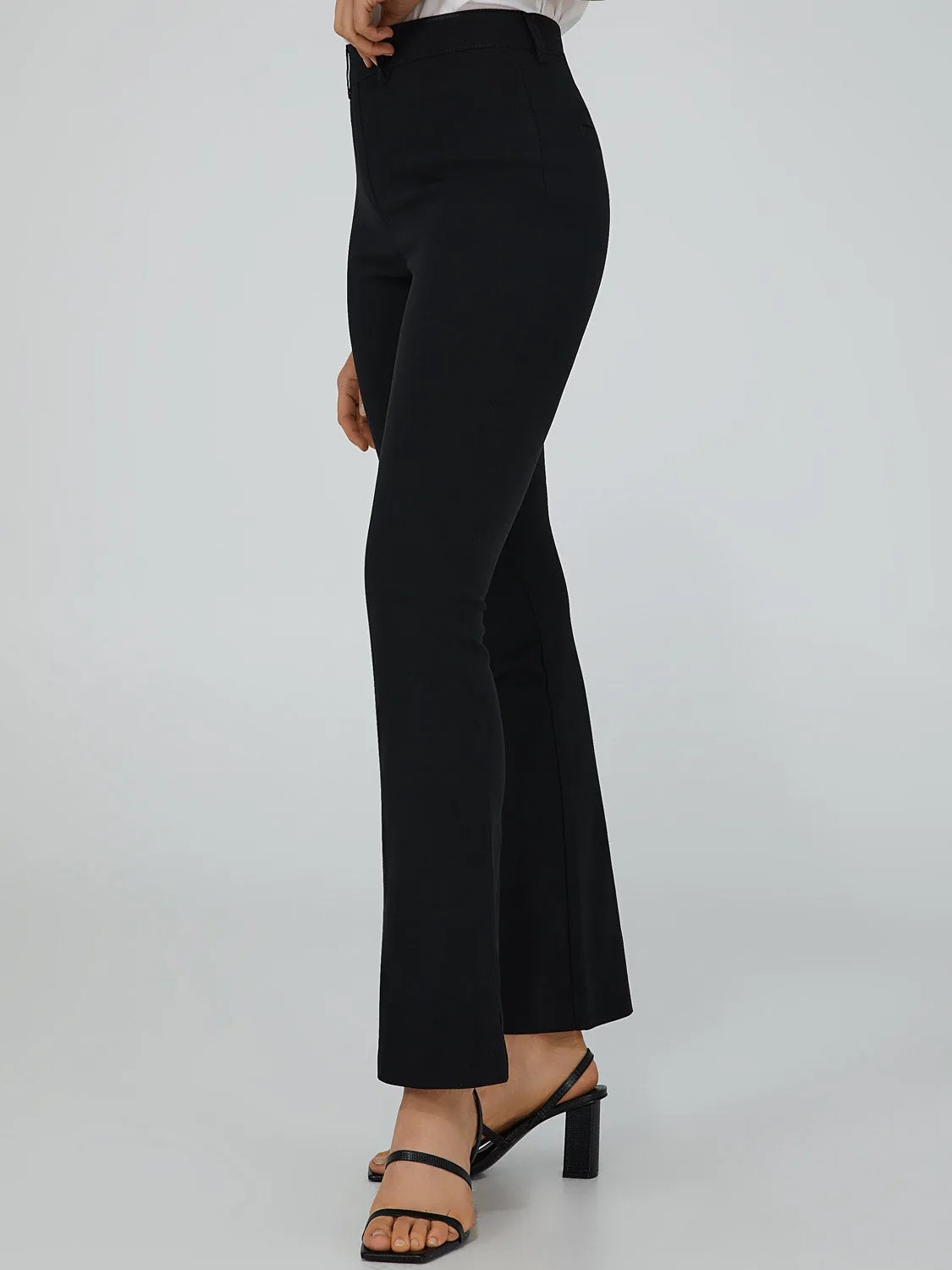 Classic Rise Flare Leg Pants sold by Suzy Shier product image thumbnail 2