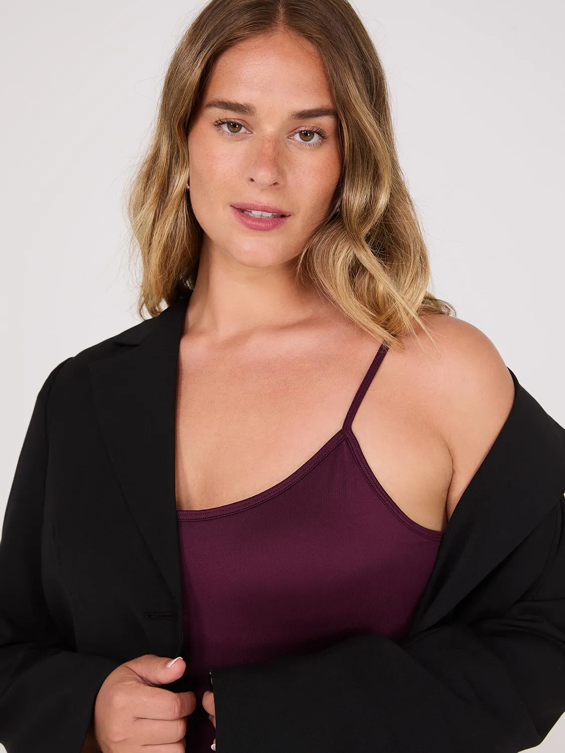 Double Layer Spaghetti Strap Cami sold by Suzy Shier product image thumbnail 2