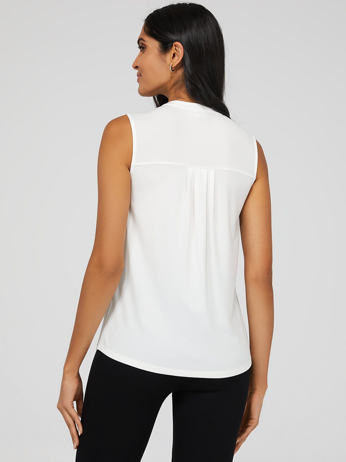 Sleeveless Pleated Top sold by Suzy Shier product image thumbnail 11