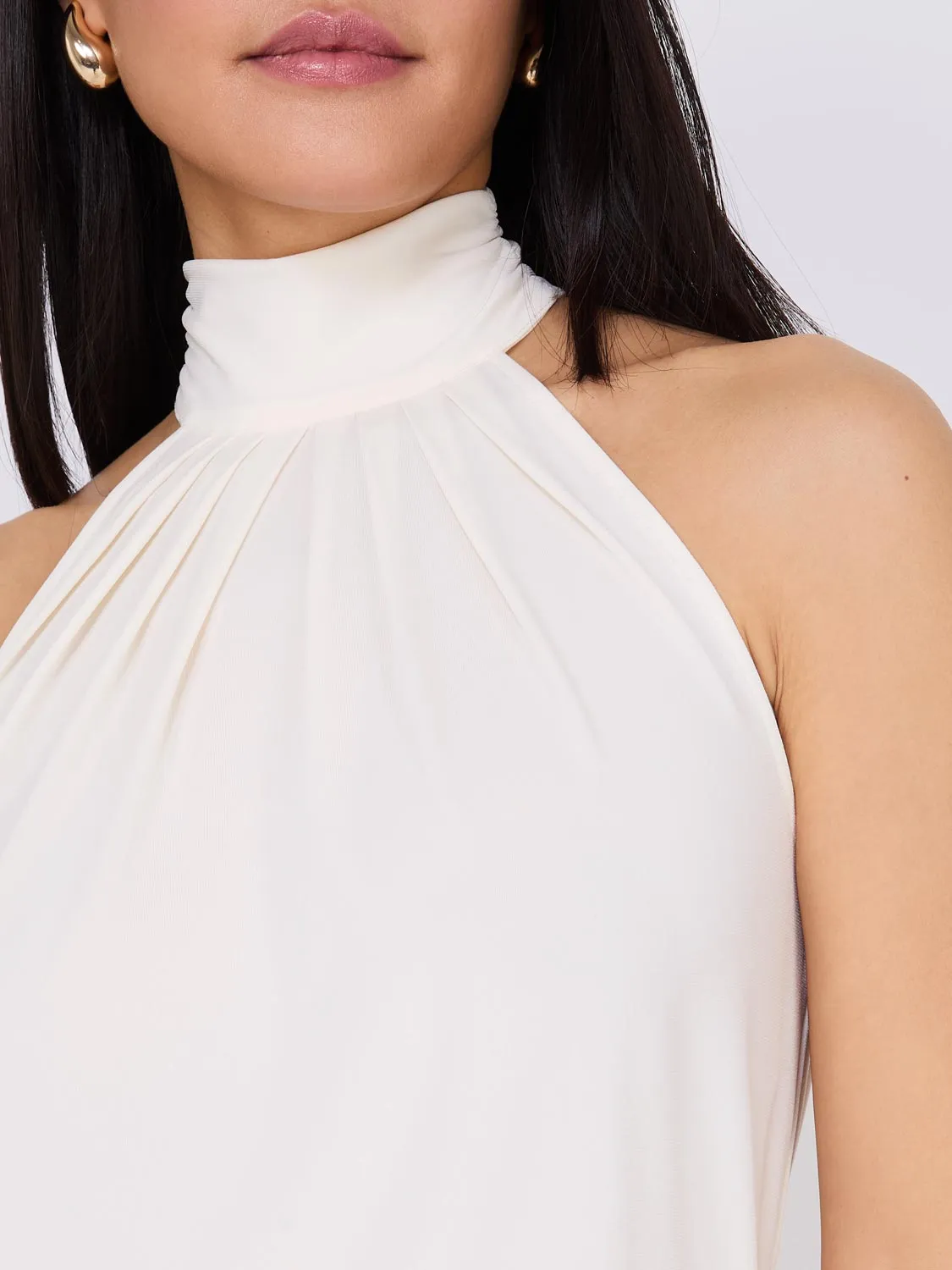 Mock Neck Halter Top sold by Suzy Shier product image thumbnail 4