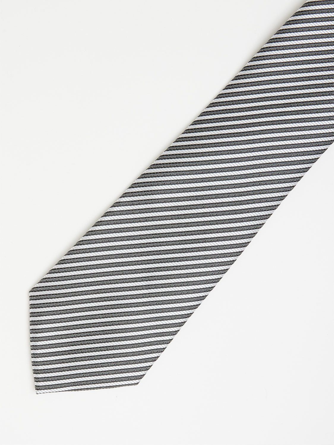 Tonal Dioagonal Stripe Tie sold by Suzy Shier product image thumbnail 2