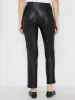 High-Waisted Faux Leather Slim Leg Pants sold by Suzy Shier