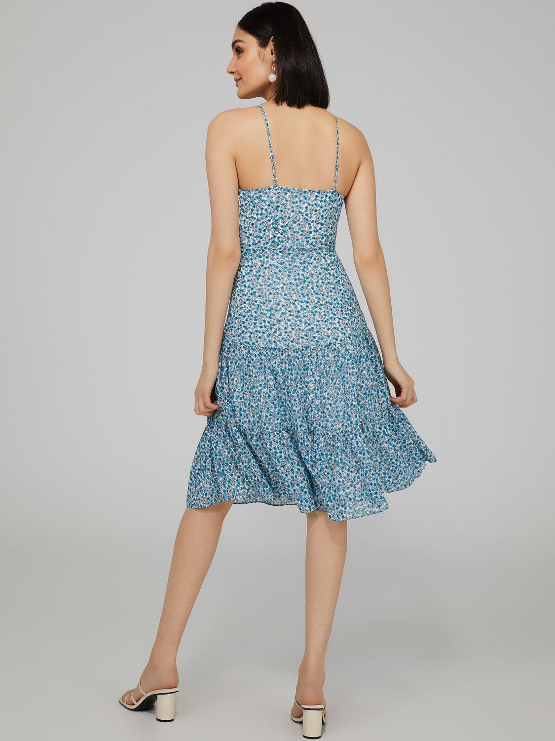 Tiered Floral Cami Dress sold by Suzy Shier product image thumbnail 4