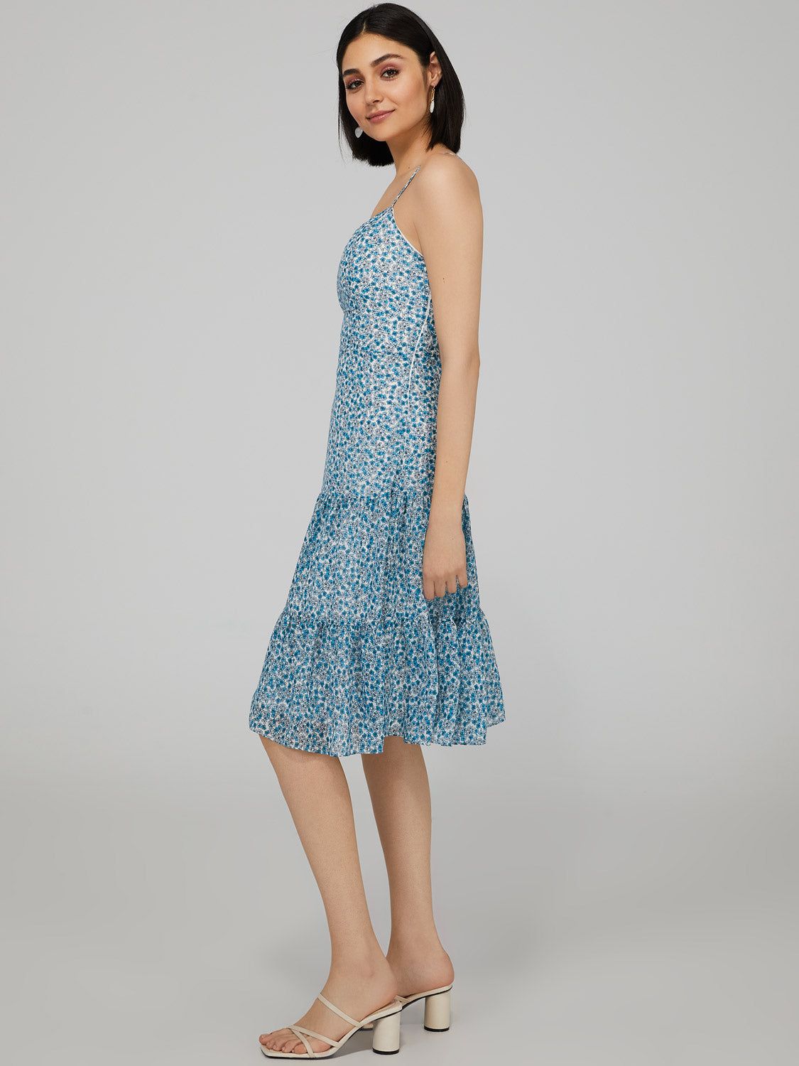 Tiered Floral Cami Dress sold by Suzy Shier product image thumbnail 3