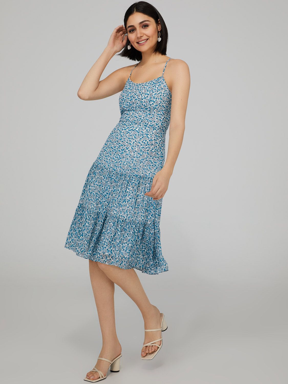 Tiered Floral Cami Dress sold by Suzy Shier