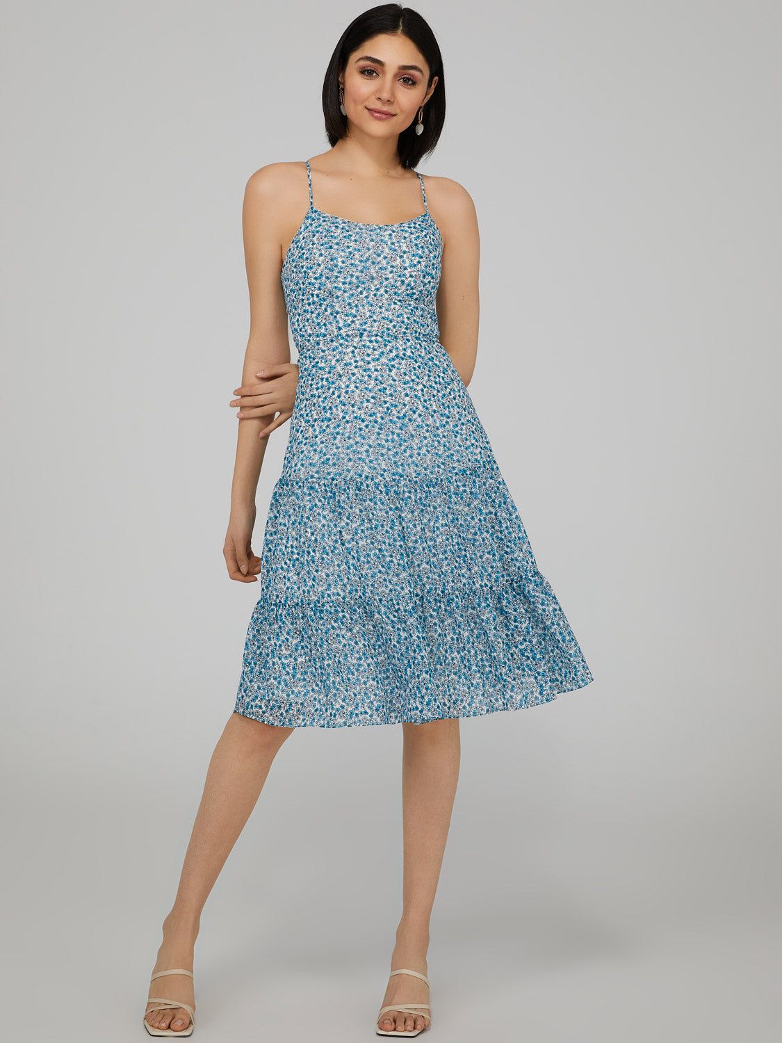 Tiered Floral Cami Dress sold by Suzy Shier product image thumbnail 2