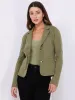2-Button French Terry Blazer sold by Suzy Shier