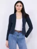 2-Button French Terry Blazer sold by Suzy Shier