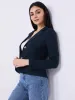 2-Button French Terry Blazer sold by Suzy Shier