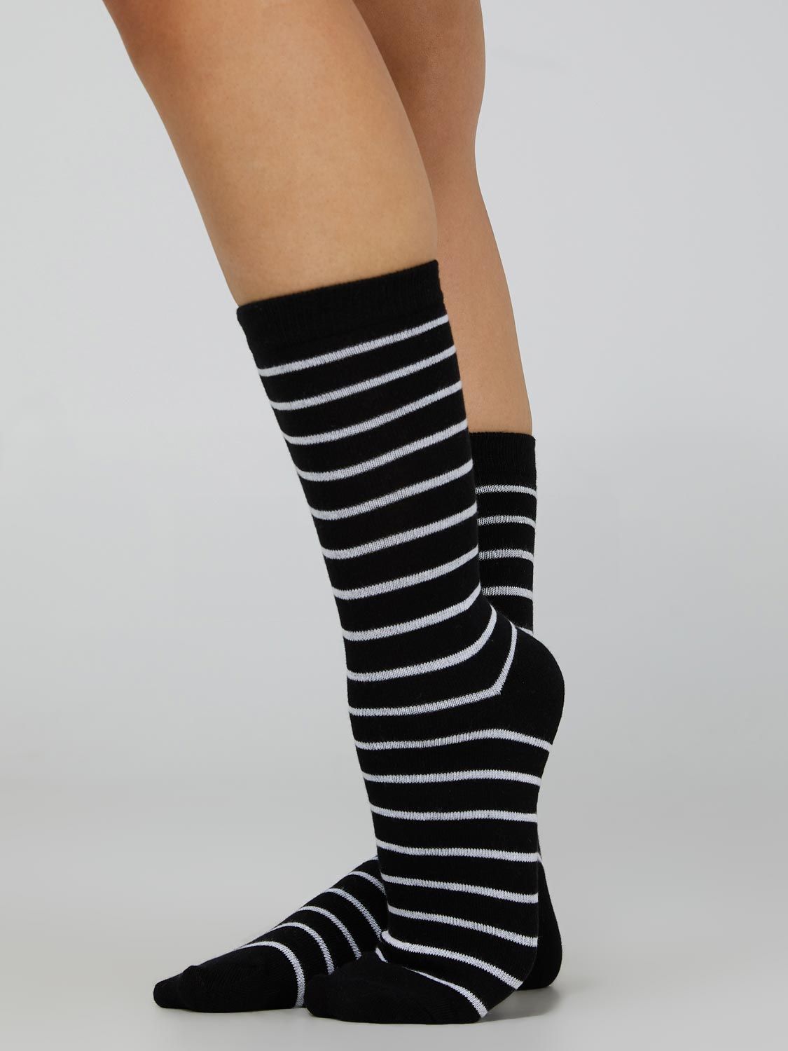Striped Crew Socks sold by Suzy Shier product image thumbnail 2