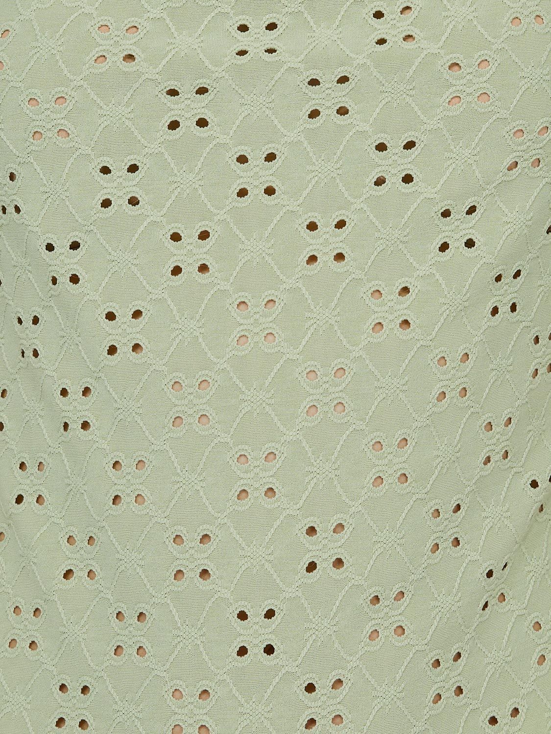 Sleeveless Cowl Neck Top With Eyelet Detail sold by Suzy Shier product image thumbnail 6