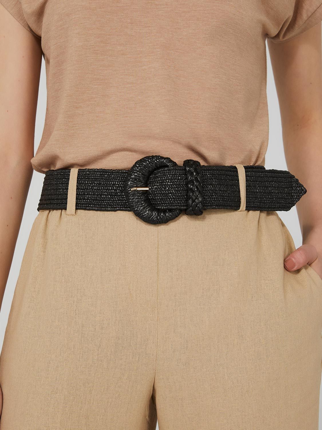 Stretch Straw Belt sold by Suzy Shier