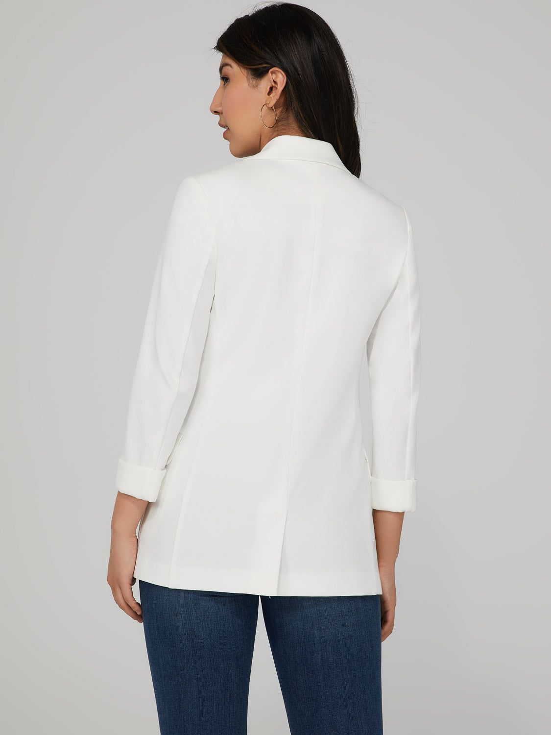 Cuffed 3/4 Sleeve Blazer sold by Suzy Shier product image thumbnail 4