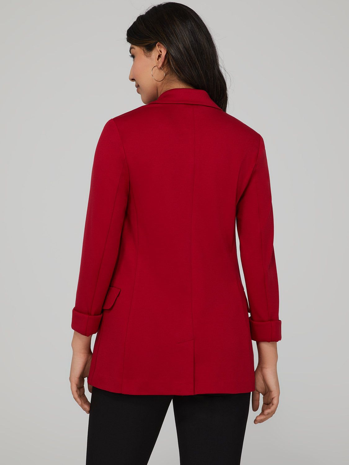 Cuffed 3/4 Sleeve Blazer sold by Suzy Shier product image thumbnail 8