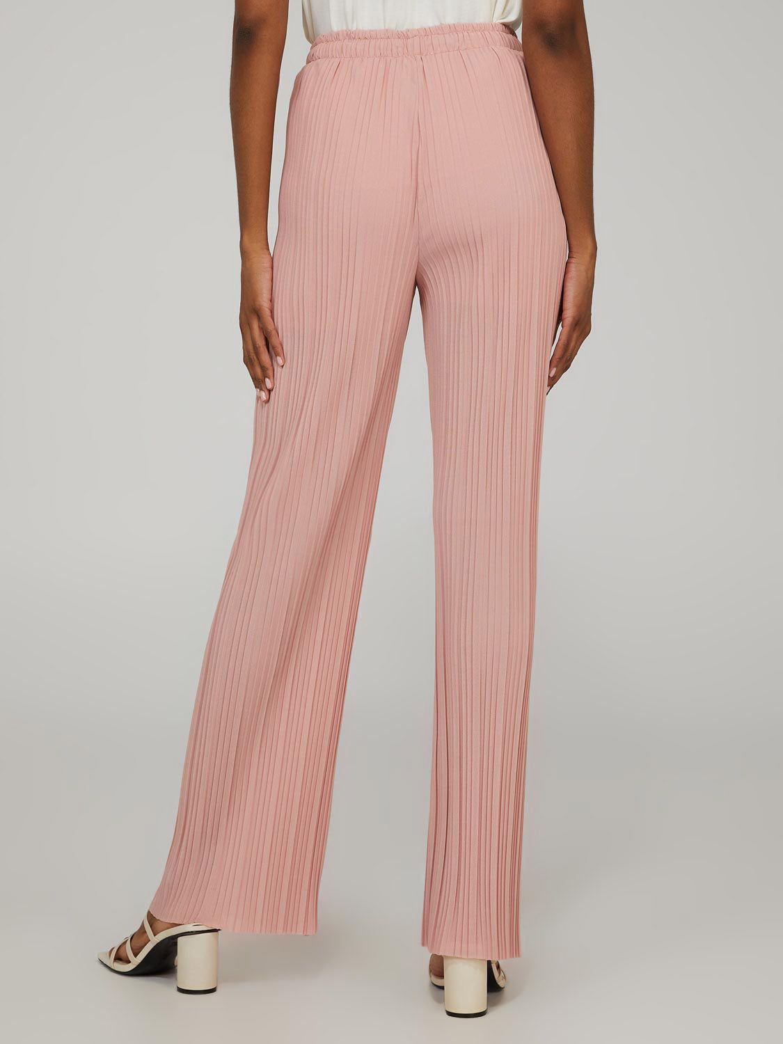 High-Rise Pleated Palazzo Pant sold by Suzy Shier product image thumbnail 5