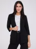 3/4 Sleeve Open Blazer sold by Suzy Shier