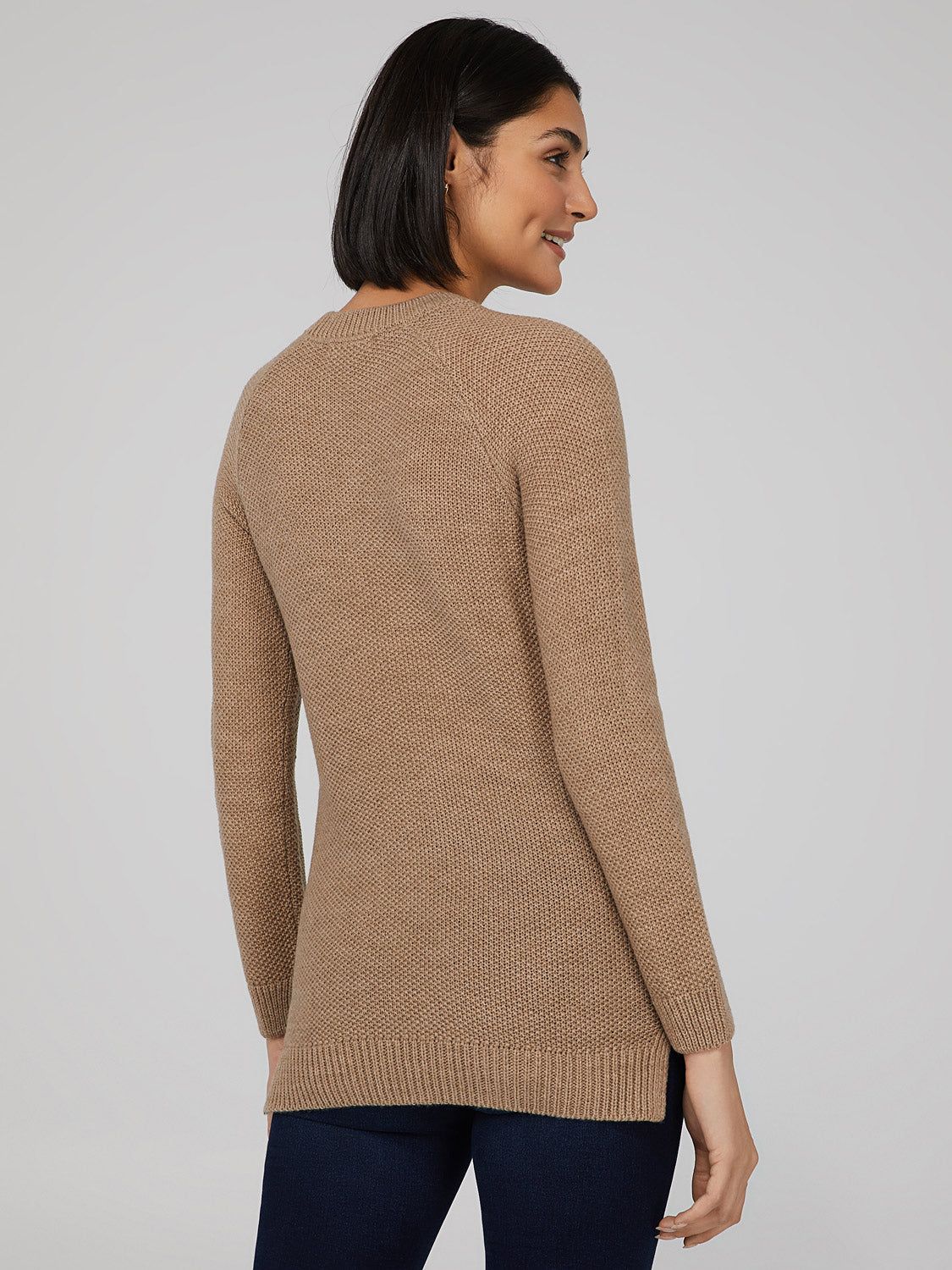 Multi Cable Knit Sweater sold by Suzy Shier product image thumbnail 8