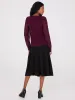 Long Chiffon Sleeve Boat Neck Top sold by Suzy Shier
