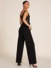 Lace Straight Leg Jumpsuit sold by Suzy Shier