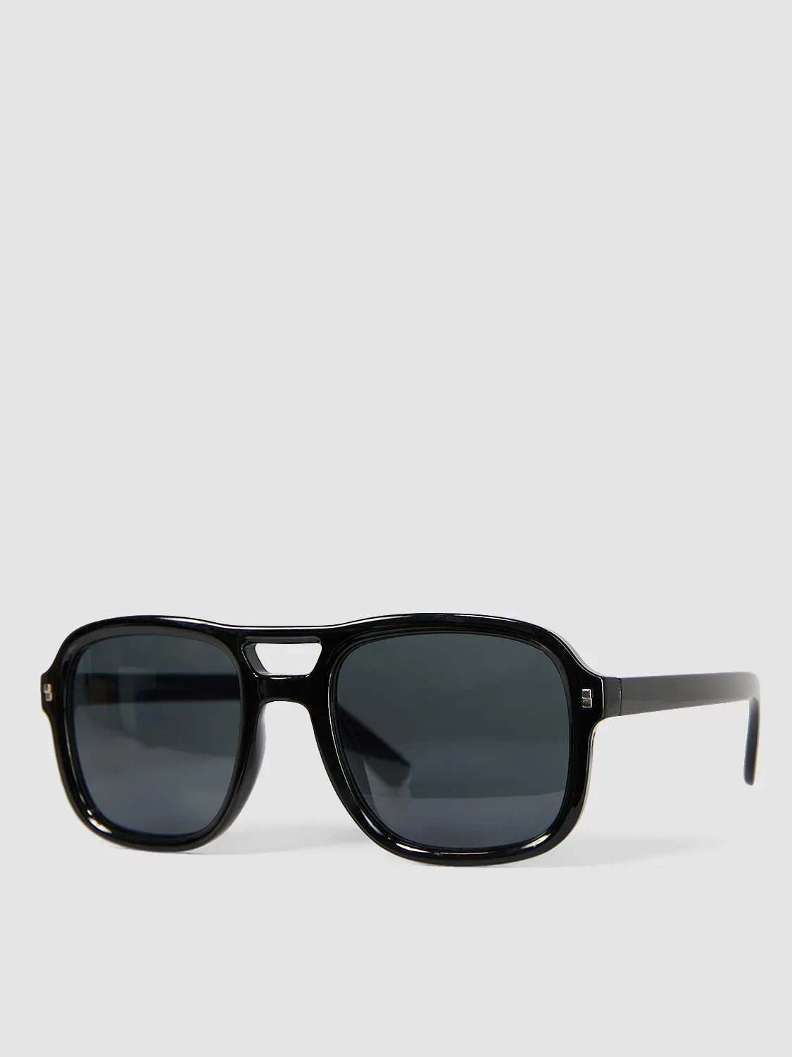 Rounded Aviator Sunglasses sold by Suzy Shier product image thumbnail 2