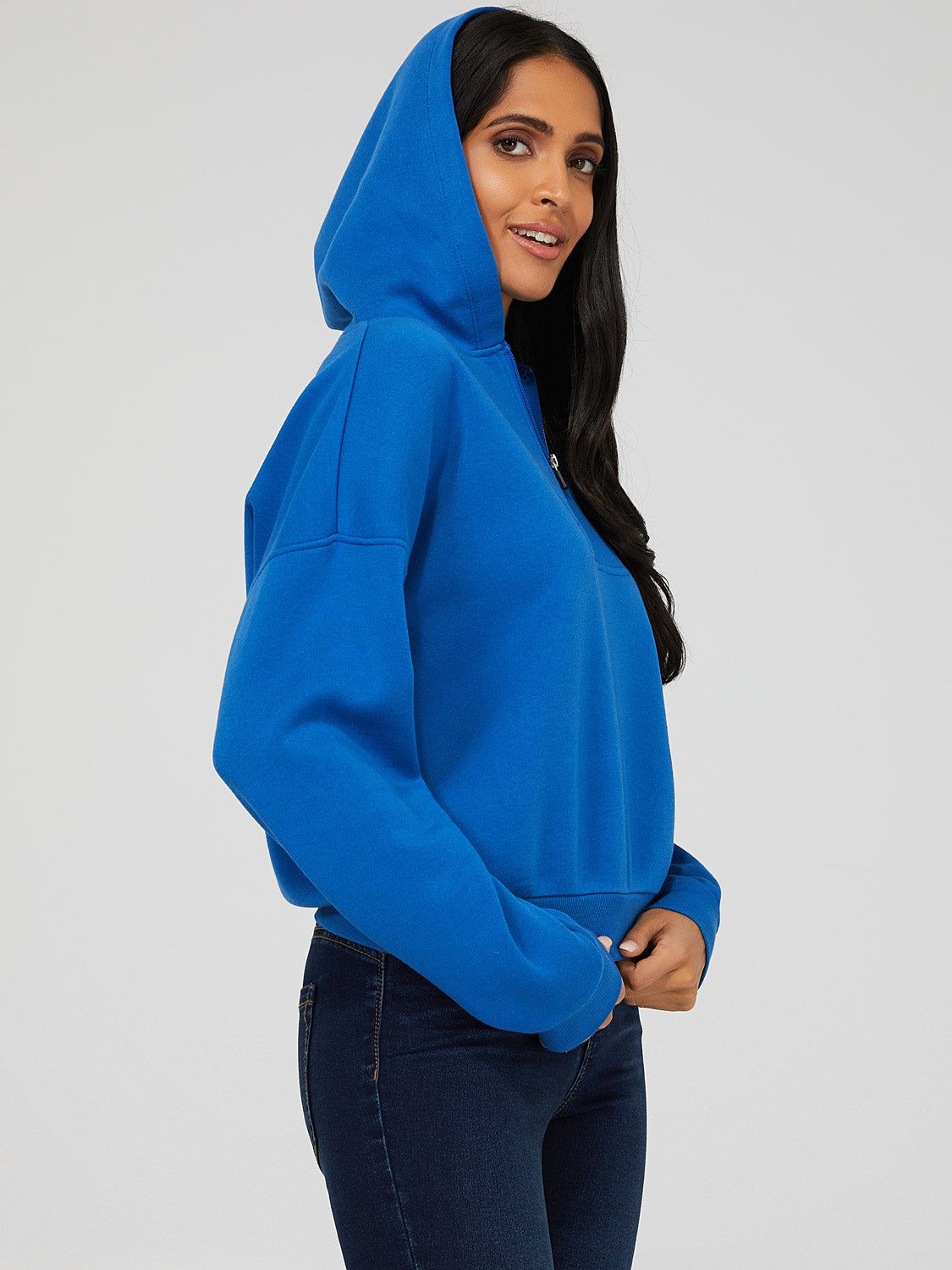 Fleece Hoodie sold by Suzy Shier product image thumbnail 2