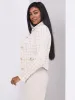 Collared Waisted Boucle Blazer sold by Suzy Shier