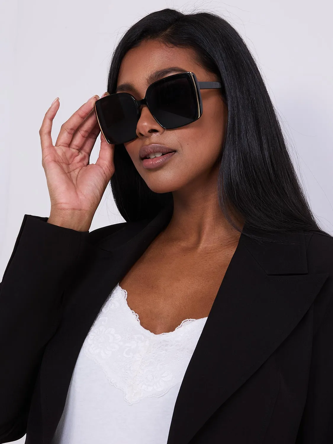 Oversized Square Sunglasses sold by Suzy Shier