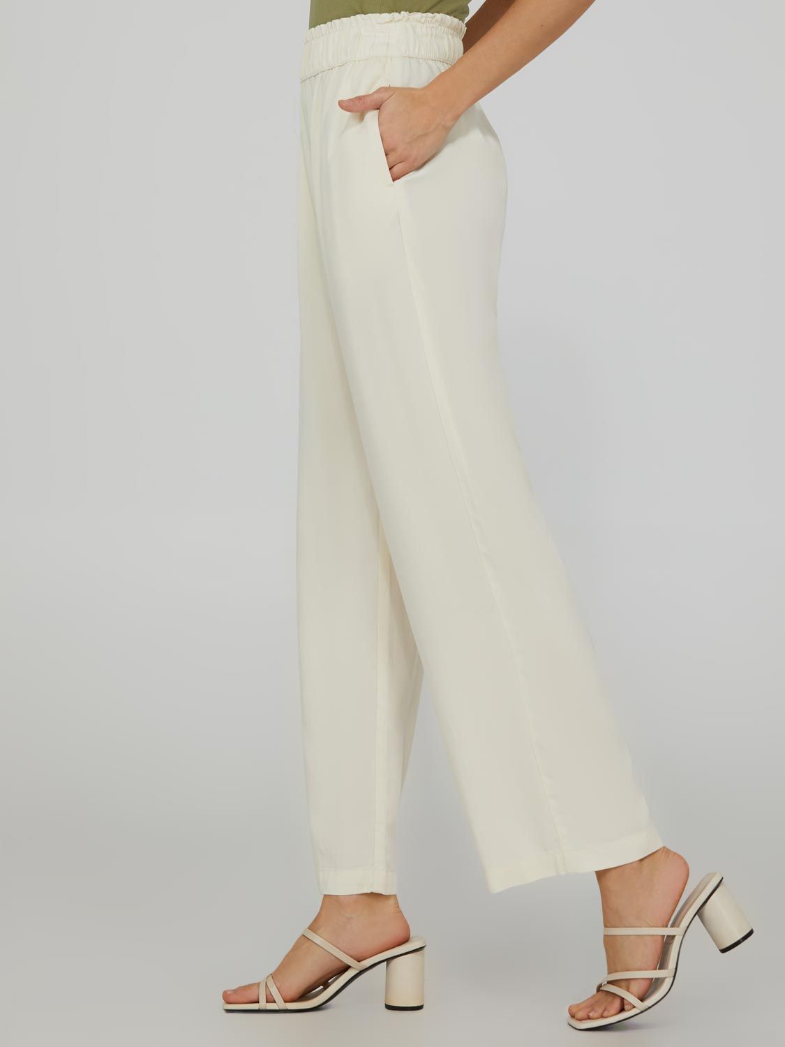 Elastic Waist Palazzo Pants sold by Suzy Shier product image thumbnail 3