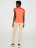 Crinkle Satin Ruffle Sleeve Button-Front Blouse sold by Suzy Shier