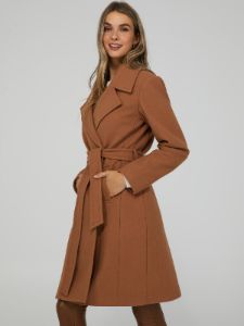 Belted Wrap Coat sold by Suzy Shier