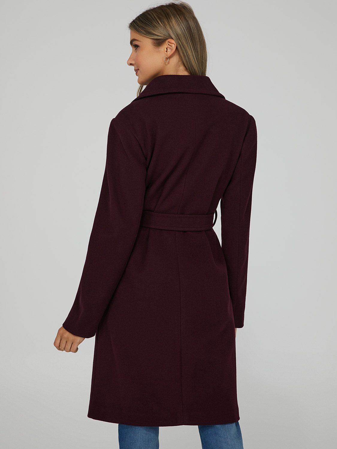 Belted Wrap Coat sold by Suzy Shier product image thumbnail 4