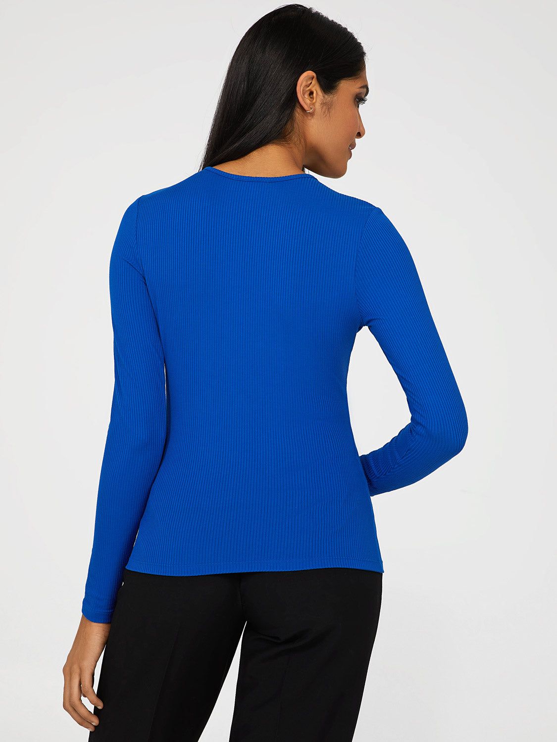 Keyhole Front Knit Top sold by Suzy Shier product image thumbnail 11