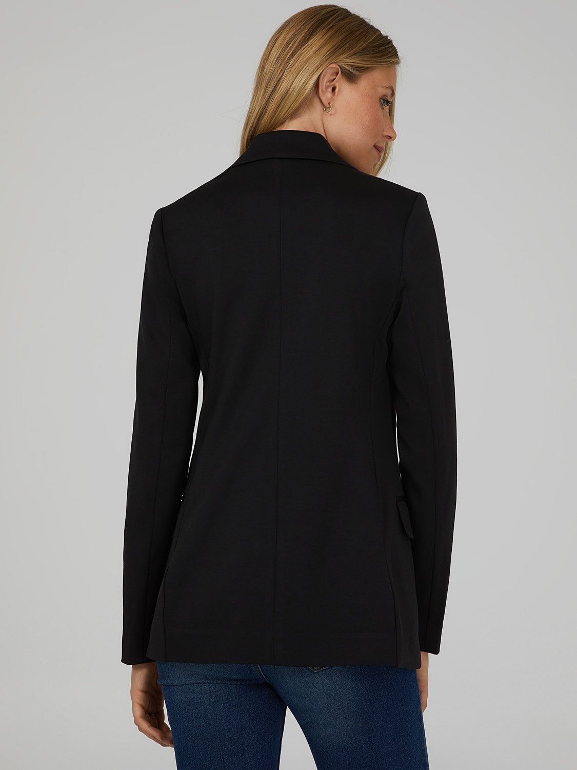 Open Front Stripe-Lined Blazer sold by Suzy Shier product image thumbnail 16