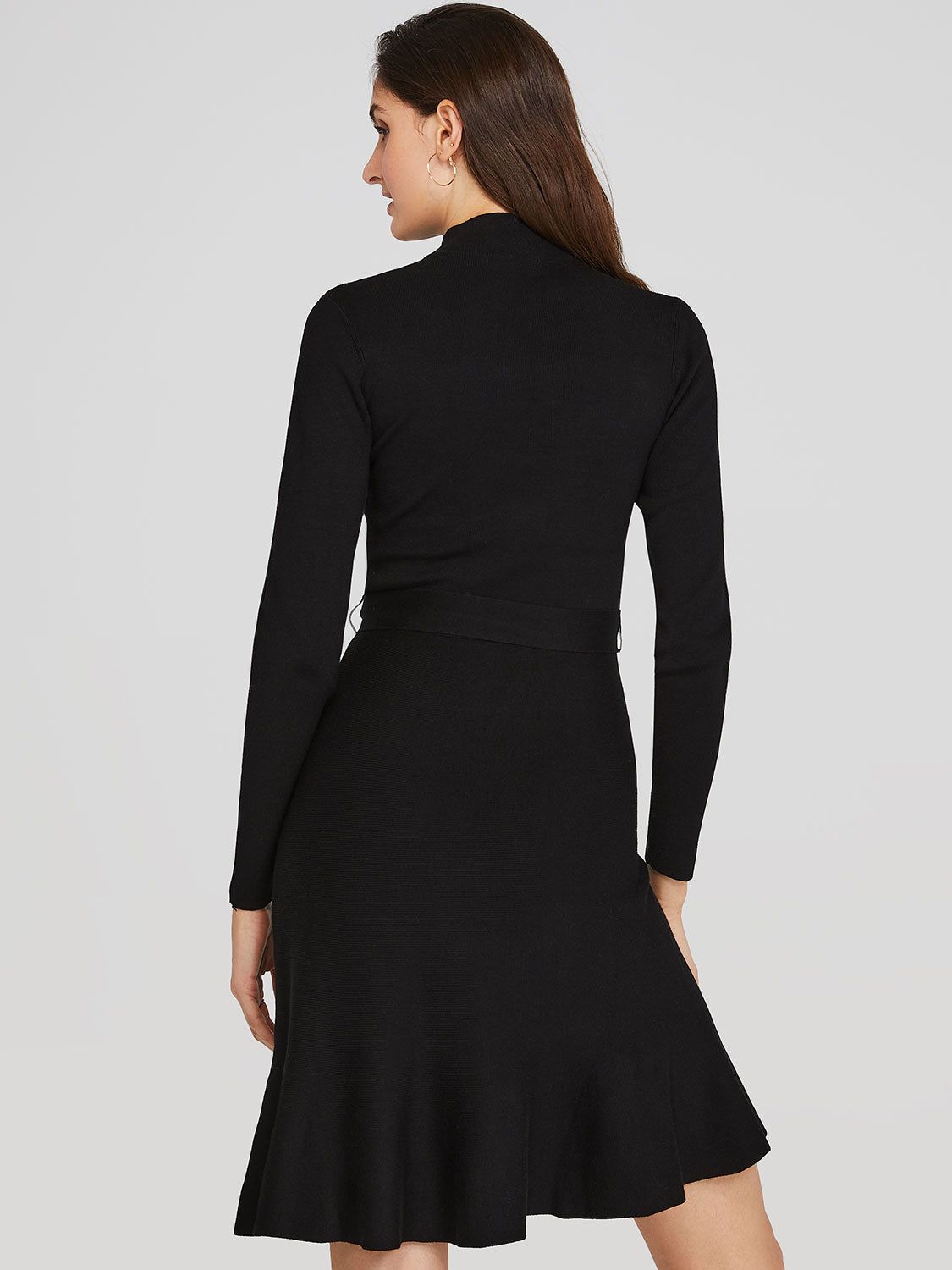 Mock Neck Sweater Dress sold by Suzy Shier product image thumbnail 4