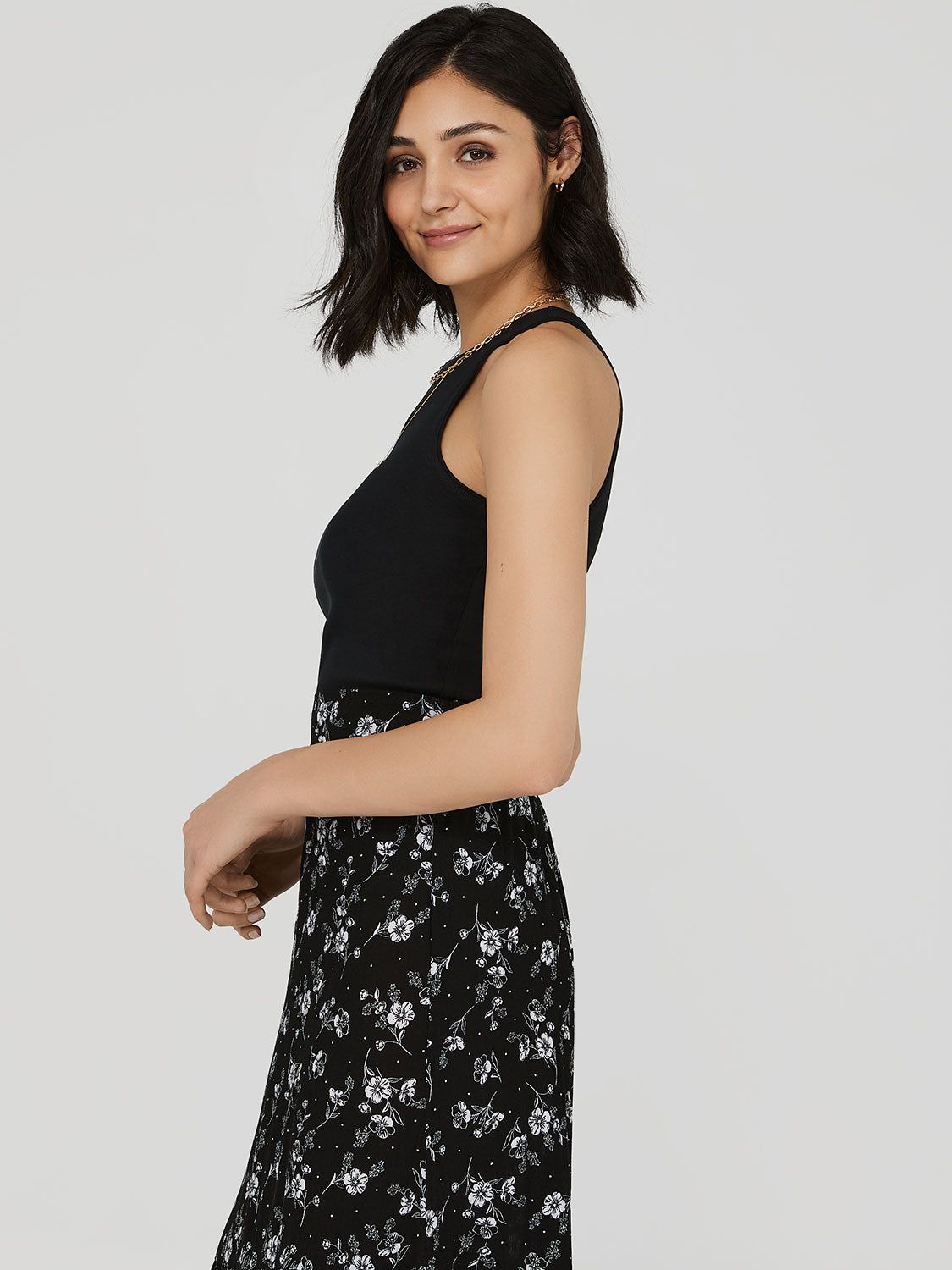 High Neck Tank Top sold by Suzy Shier product image thumbnail 7