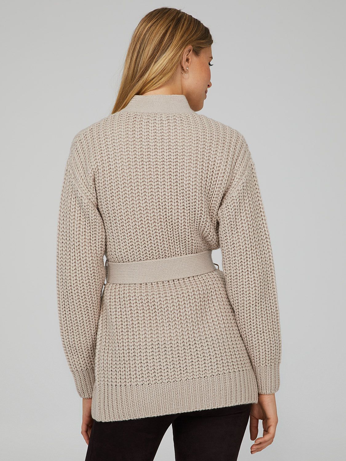 Self-Tie Knit Cardigan sold by Suzy Shier product image thumbnail 4