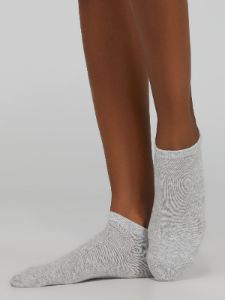 6-Pack Of Heart And Stripe Ankle Socks sold by Suzy Shier