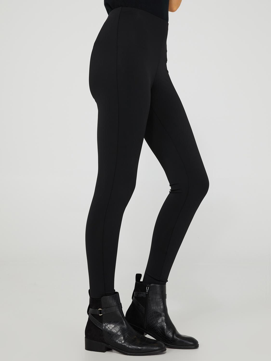 High Rise Tummy Control Skinny Leg Pants sold by Suzy Shier product image thumbnail 3
