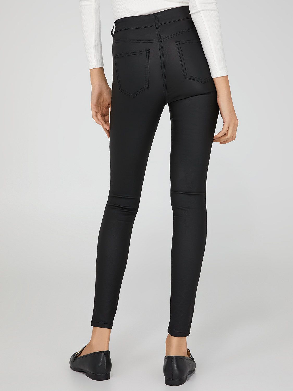 Coated Denim Skinny Jeans sold by Suzy Shier product image thumbnail 4