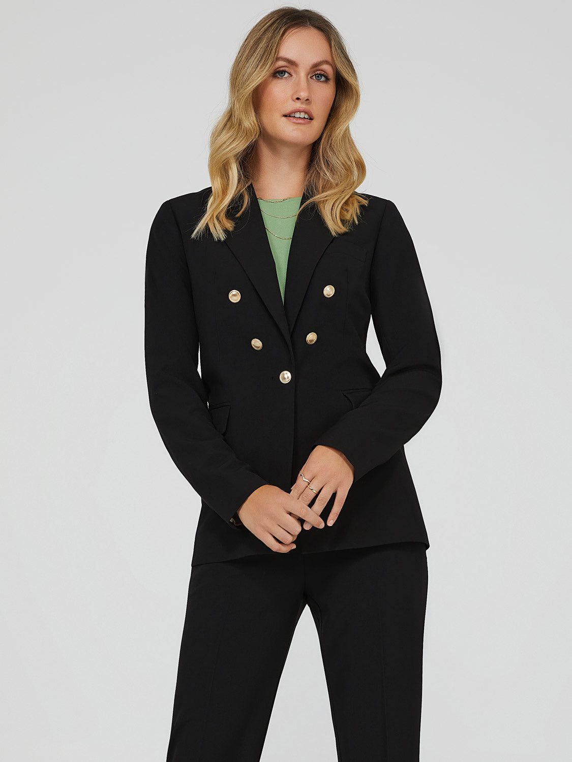 Double-Breasted Blazer sold by Suzy Shier