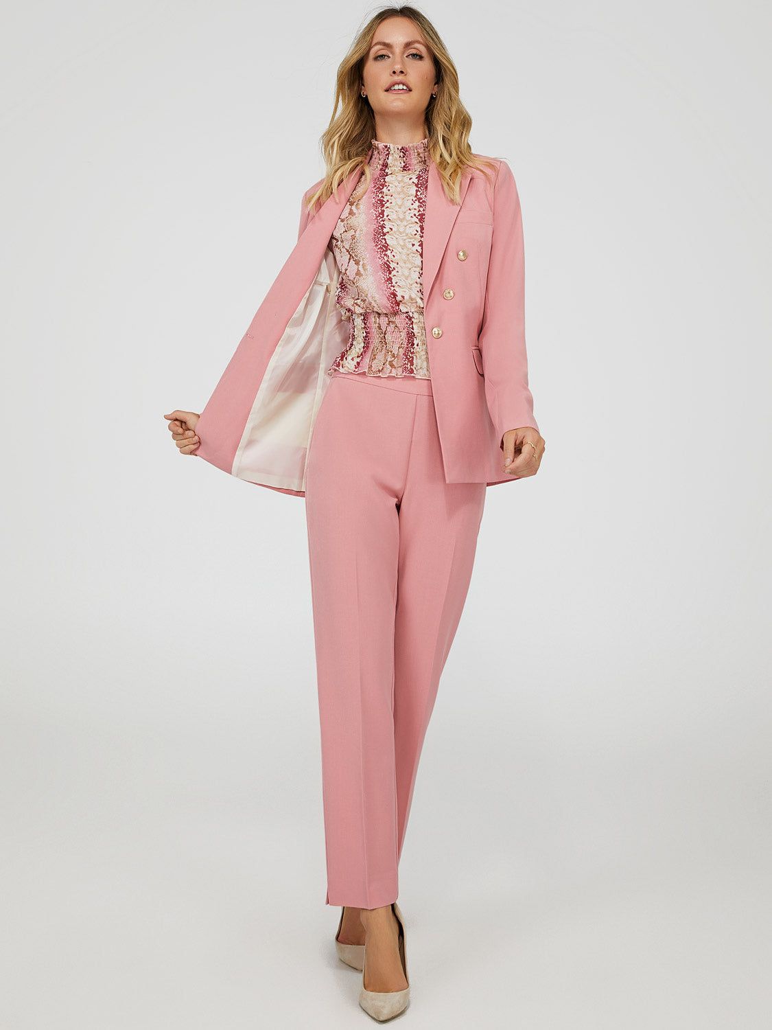 Double-Breasted Blazer sold by Suzy Shier product image thumbnail 2