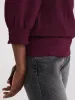 Textured 3/4 Sleeve Round Neck Top sold by Suzy Shier