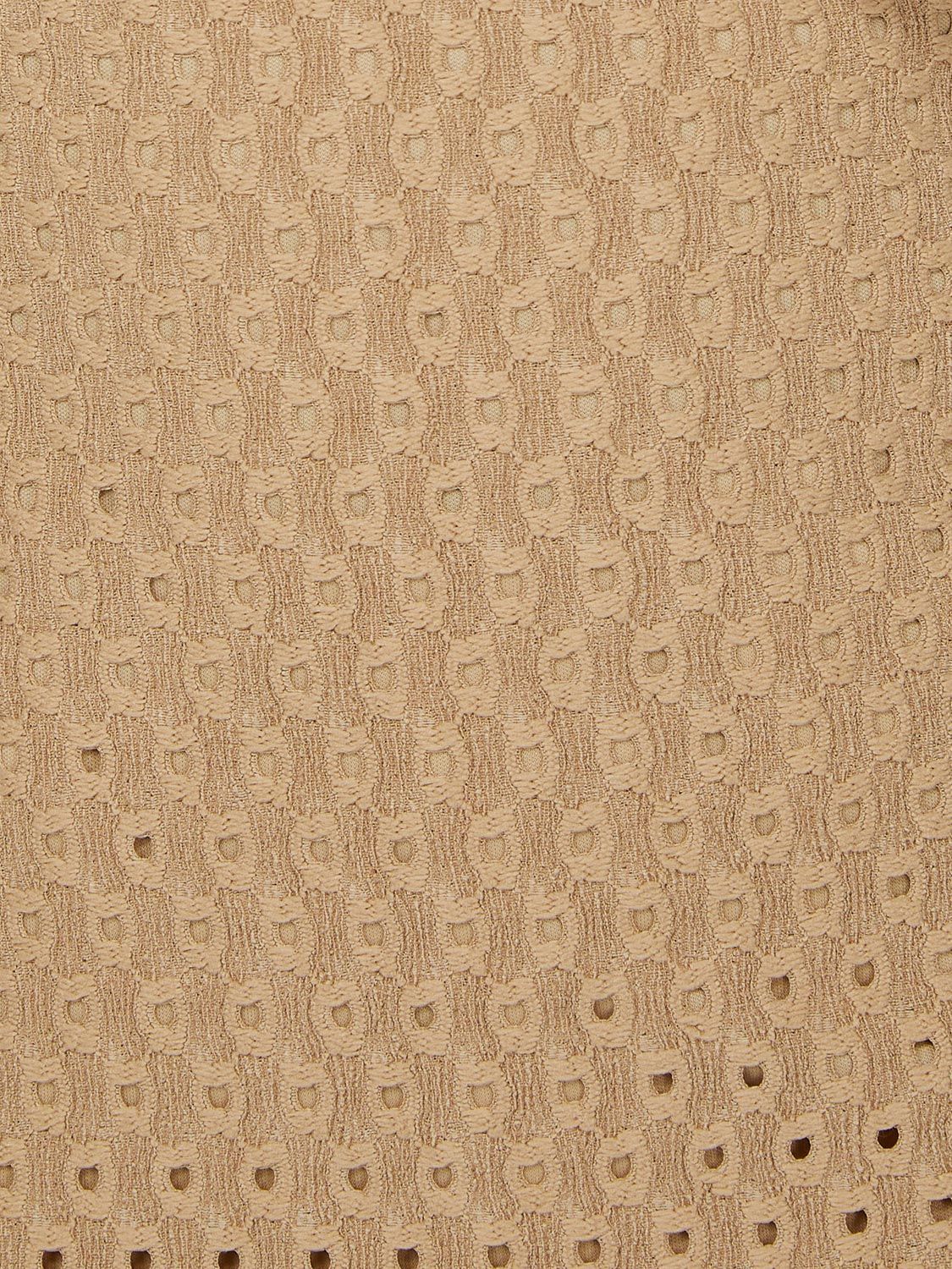 Sleeveless Ruffle Crossover Eyelet Top sold by Suzy Shier product image thumbnail 6