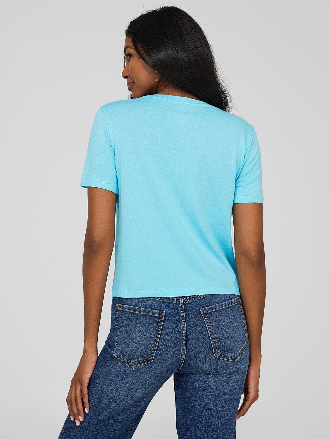 Cropped Boxy T-Shirt sold by Suzy Shier product image thumbnail 20
